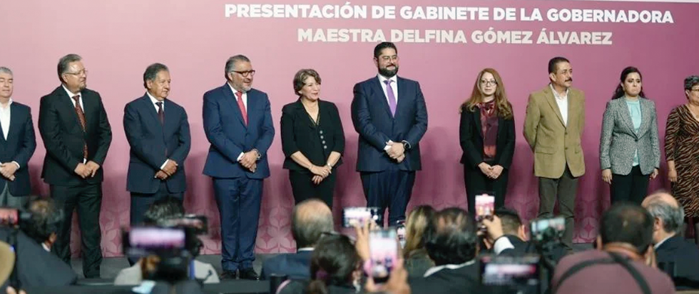 GABINETE DEL GOBIERNO DEL ESTADO DE MÉXICO 2023-2029